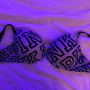 Pink Push Up Bra